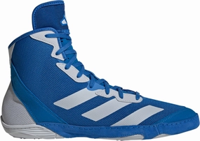 adidas Adizero Wrestling Mens Wrestling Shoes - Blue Luxe sole