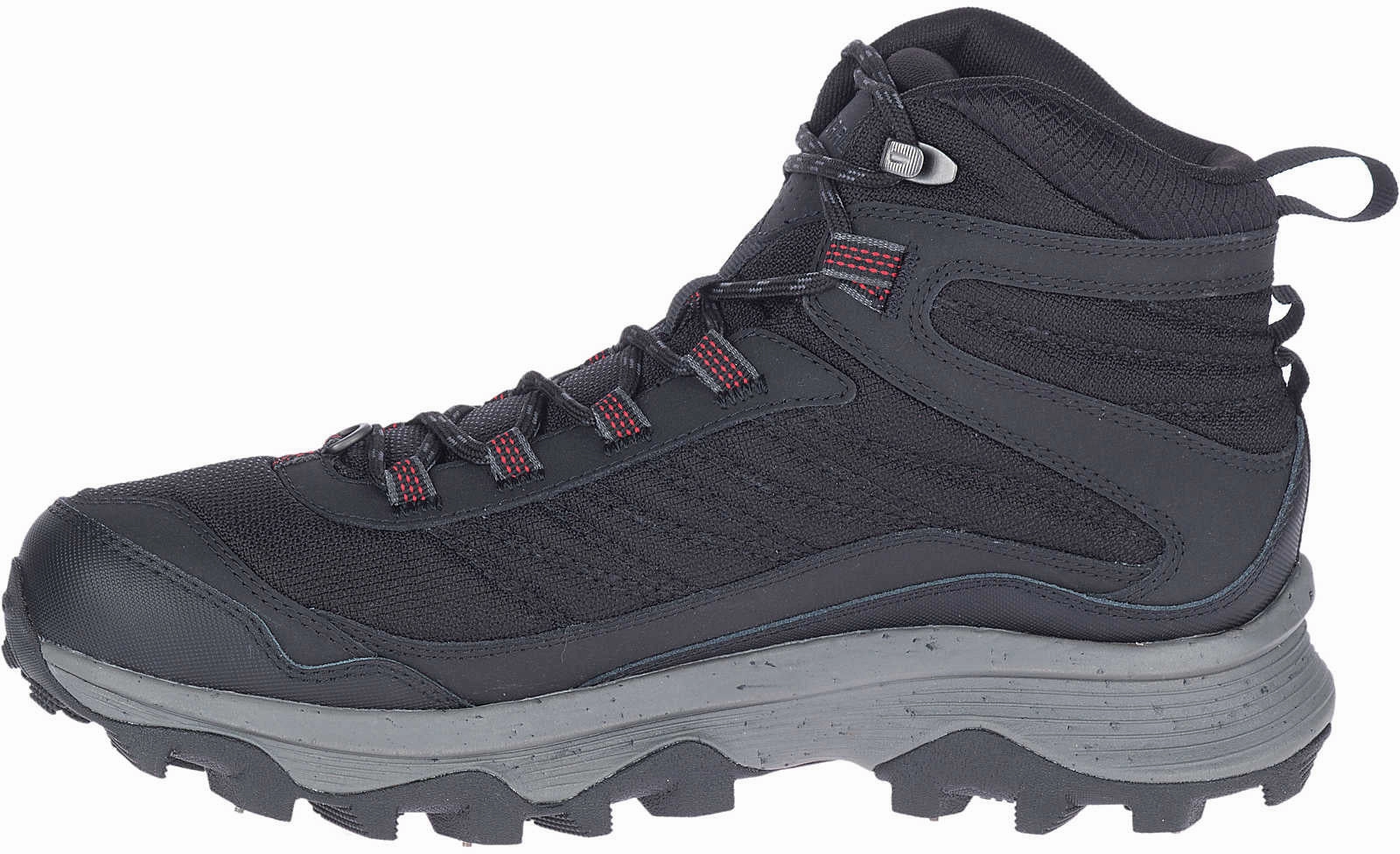 Stability Design Merrell Moab Speed Thermo Spike Mid Waterproof Mens Walking Boots - Black