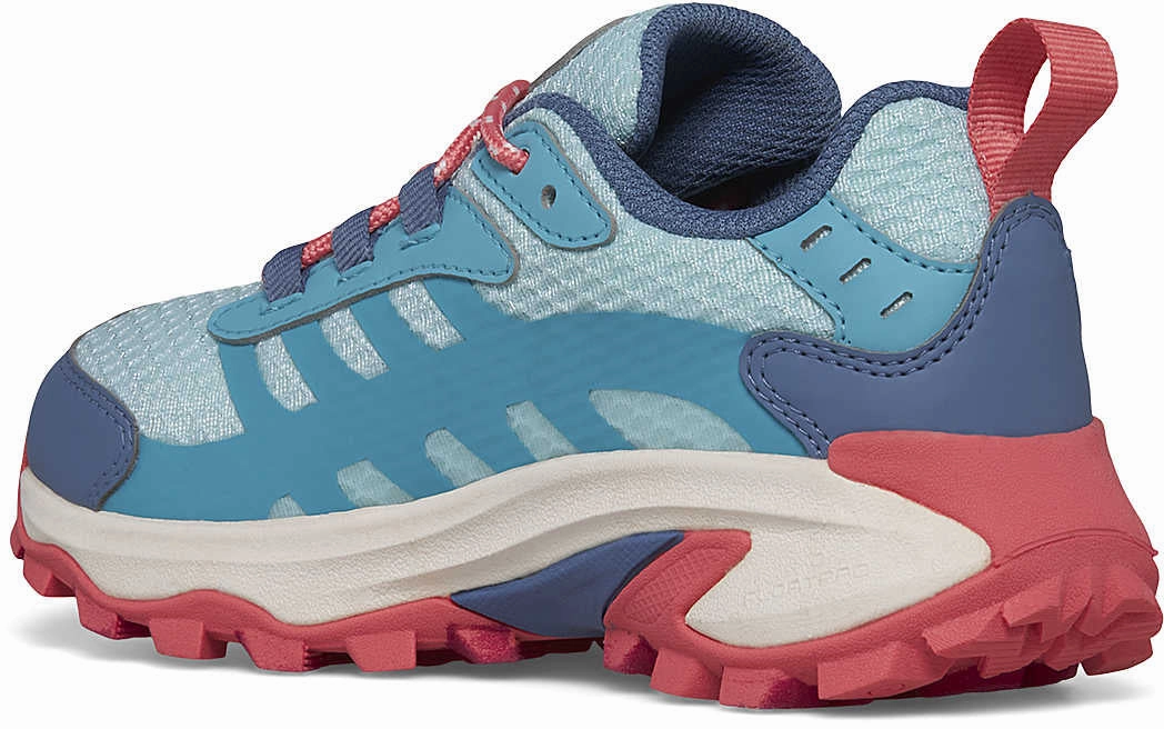 Merrell Moab Speed 2 Waterproof Junior Walking Shoes - Blue Ultimate Hike