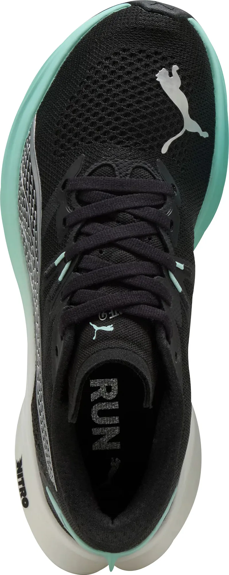 Puma Deviate Nitro 3 Womens Running Shoes - Black Quick Trip