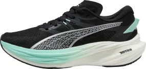 Fast Action Puma Deviate Nitro 3 Womens Running Shoes - Black