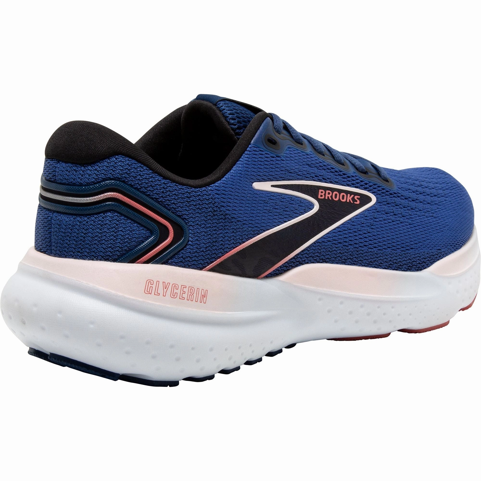 Brooks Glycerin 21 Womens Running Shoes - Blue Torsional Rigidity Bar Flat Wear