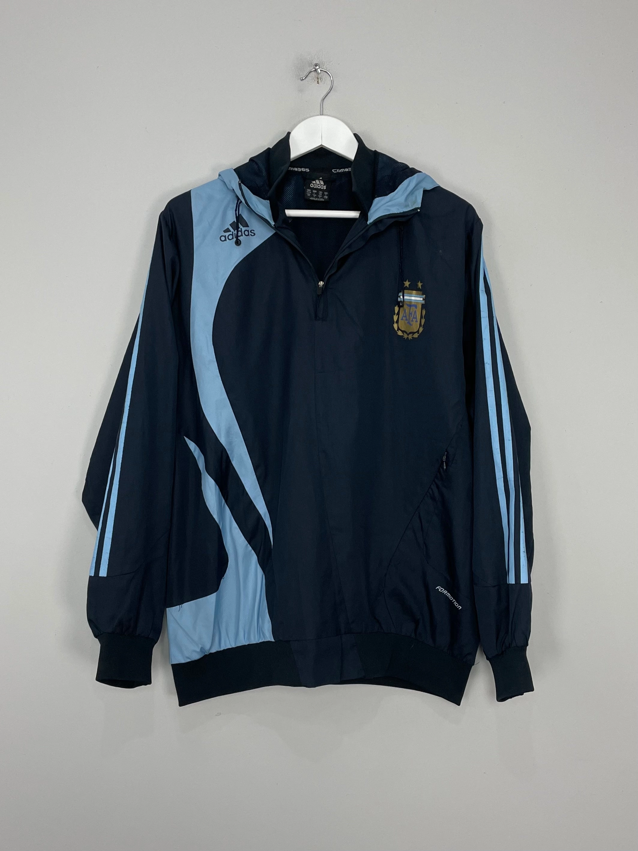 Athletic Look 2006/08 ARGENTINA 1/4 ZIP JACKET (M) ADIDAS