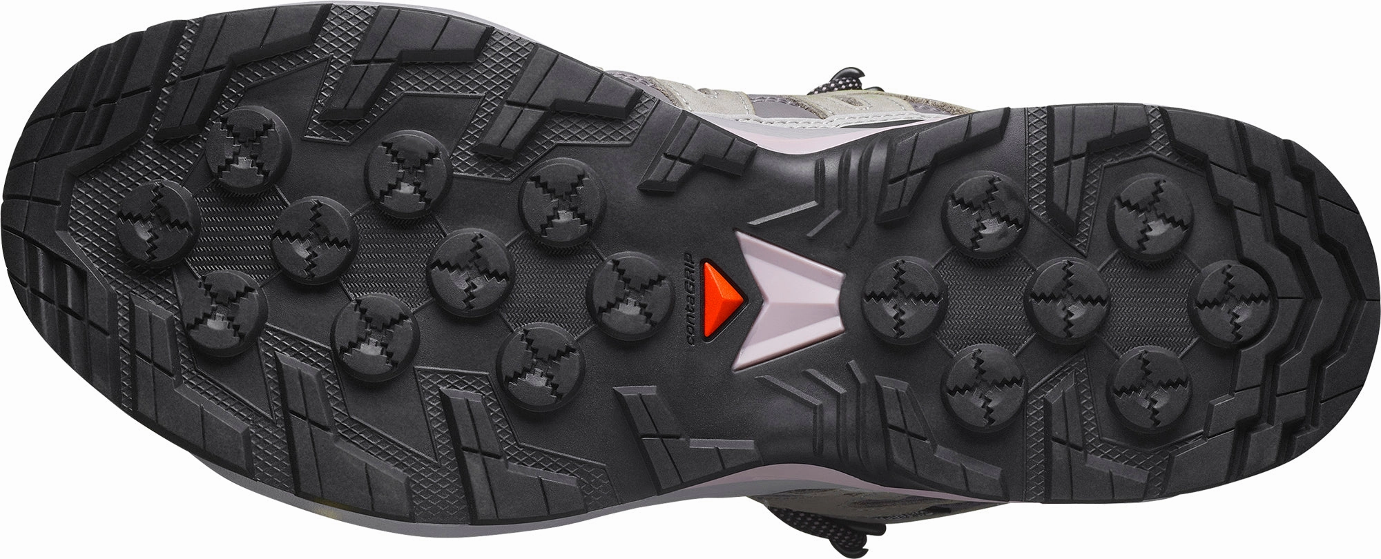 Salomon X-Adventure Recon Mid GORE-TEX Womens Walking Shoes - Grey Waterproof Tech Traction