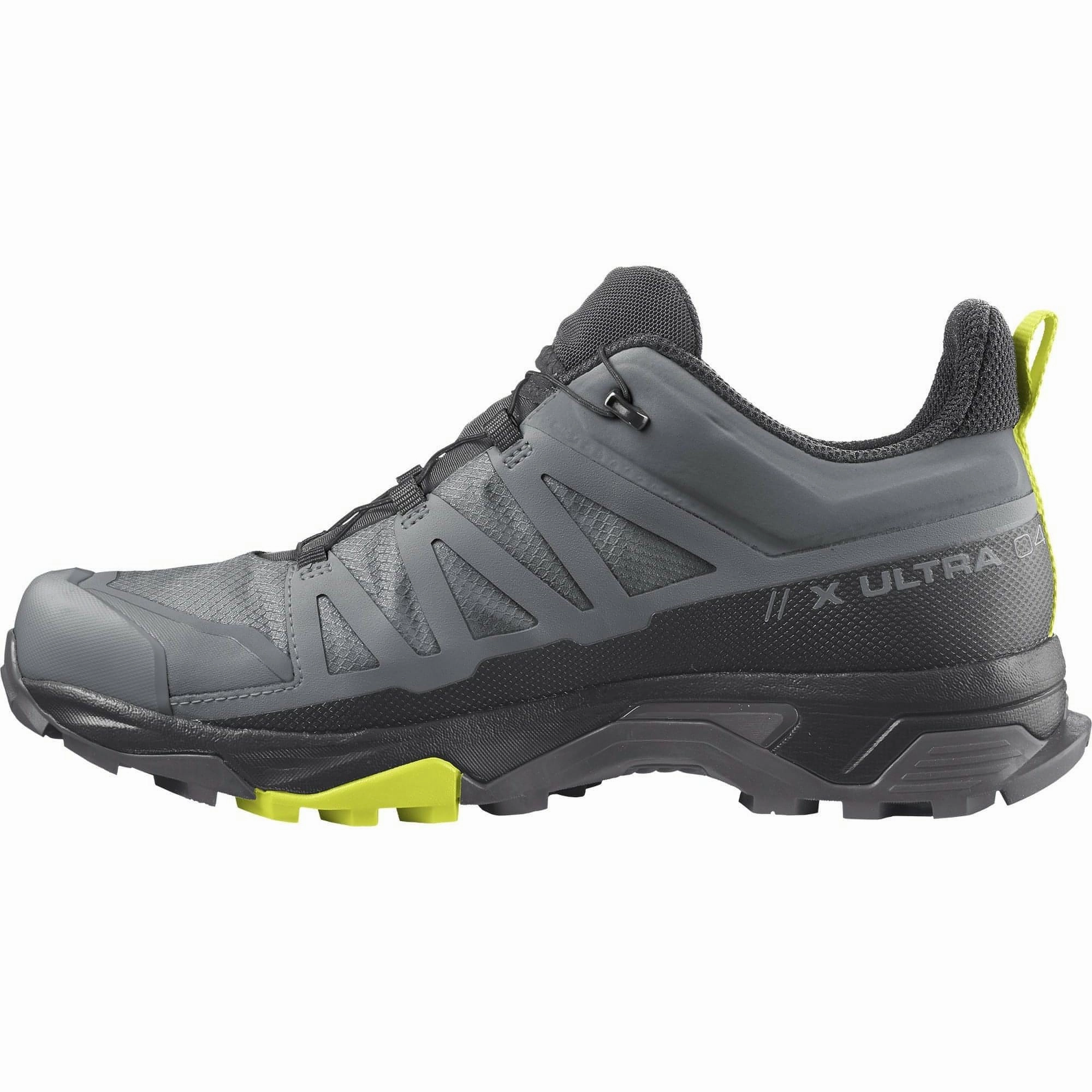 Salomon X Ultra 4 GORE-TEX Mens Walking Shoes - Grey scenic walks Stability Technology