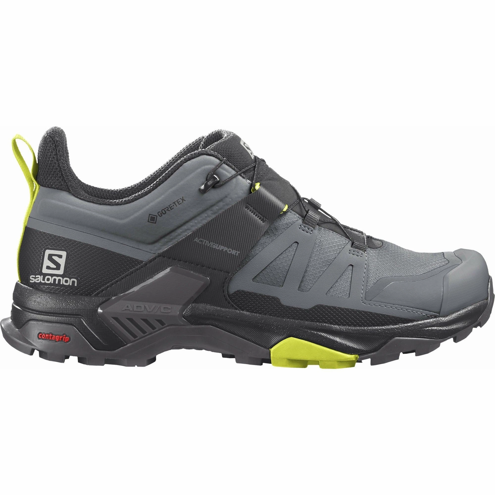 Salomon X Ultra 4 GORE-TEX Mens Walking Shoes - Grey Fast Hike Support