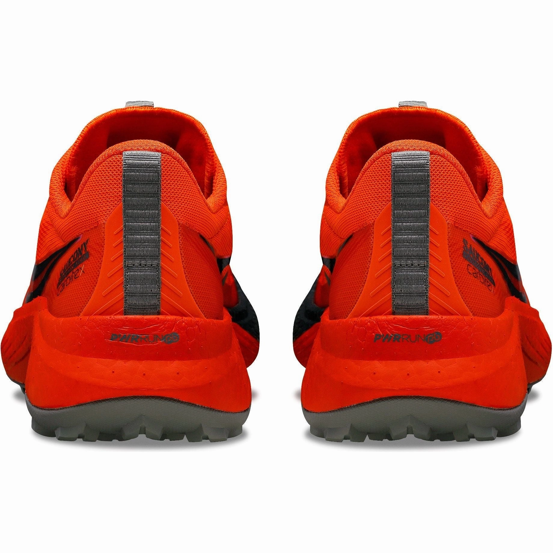 Water Resistant Knit Saucony Endorphin Edge Mens Trail Running Shoes - Red