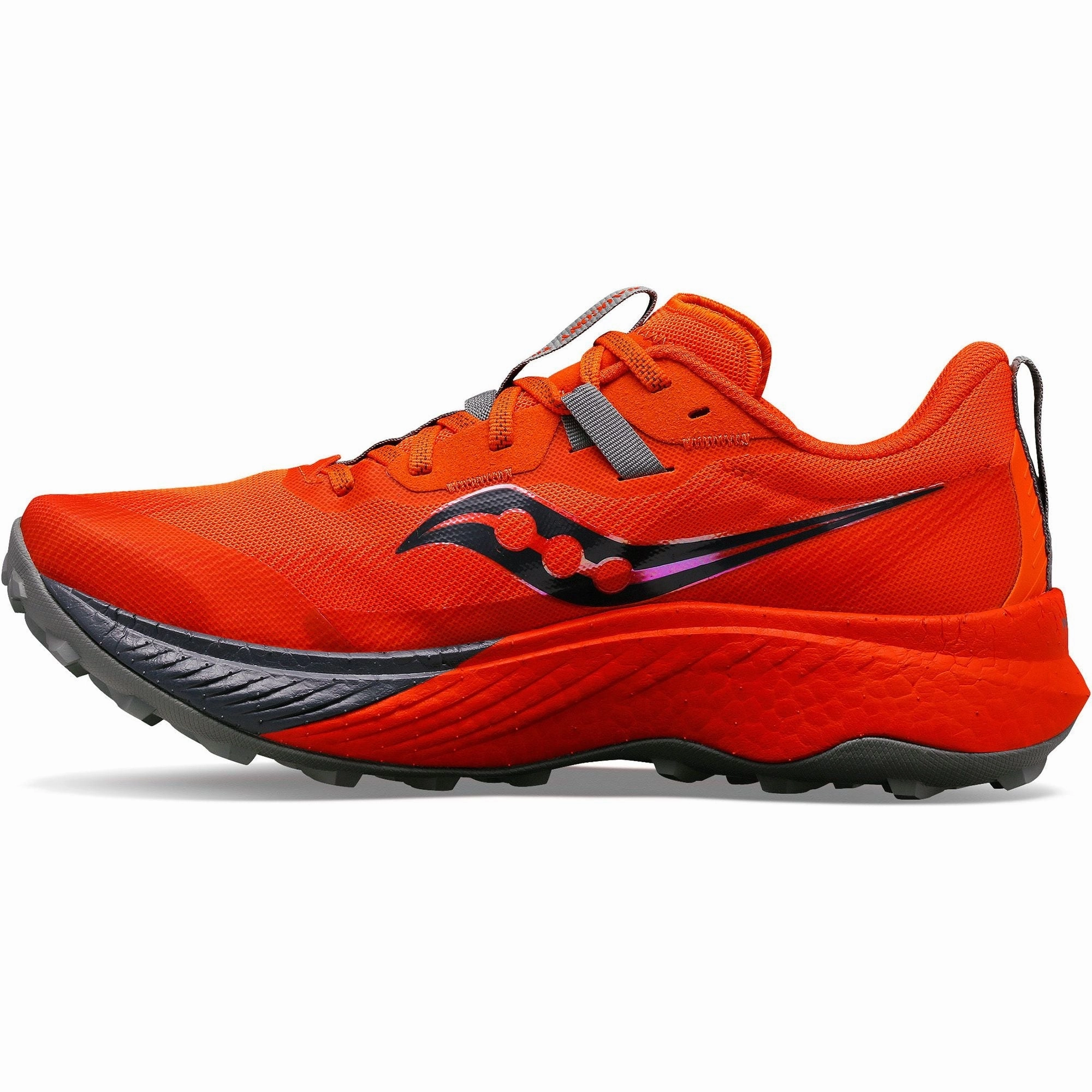 Fast Steps High Comfort Saucony Endorphin Edge Mens Trail Running Shoes - Red