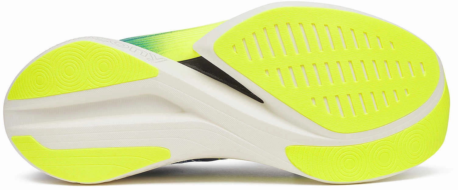 Saucony Endorphin Elite 2 Running Shoes - Blue Padded Collar Padding Heel cradle