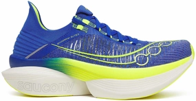 Compression Molded EVA Wear   Resistant Saucony Endorphin Elite 2 Running Shoes - Blue