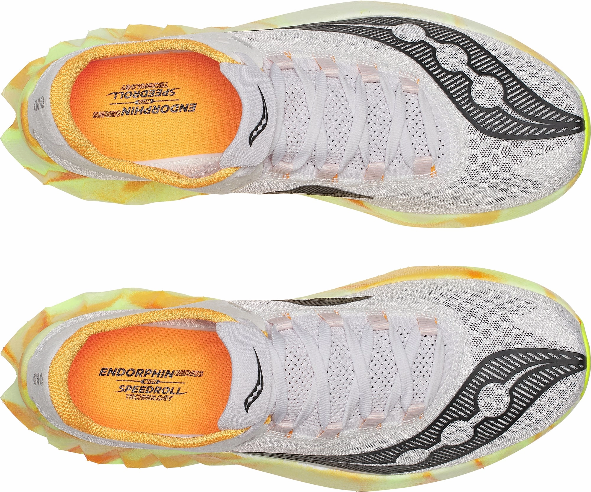 Saucony Endorphin Pro 4 Mens Running Shoes - Grey clean look Flex Groove Engineering