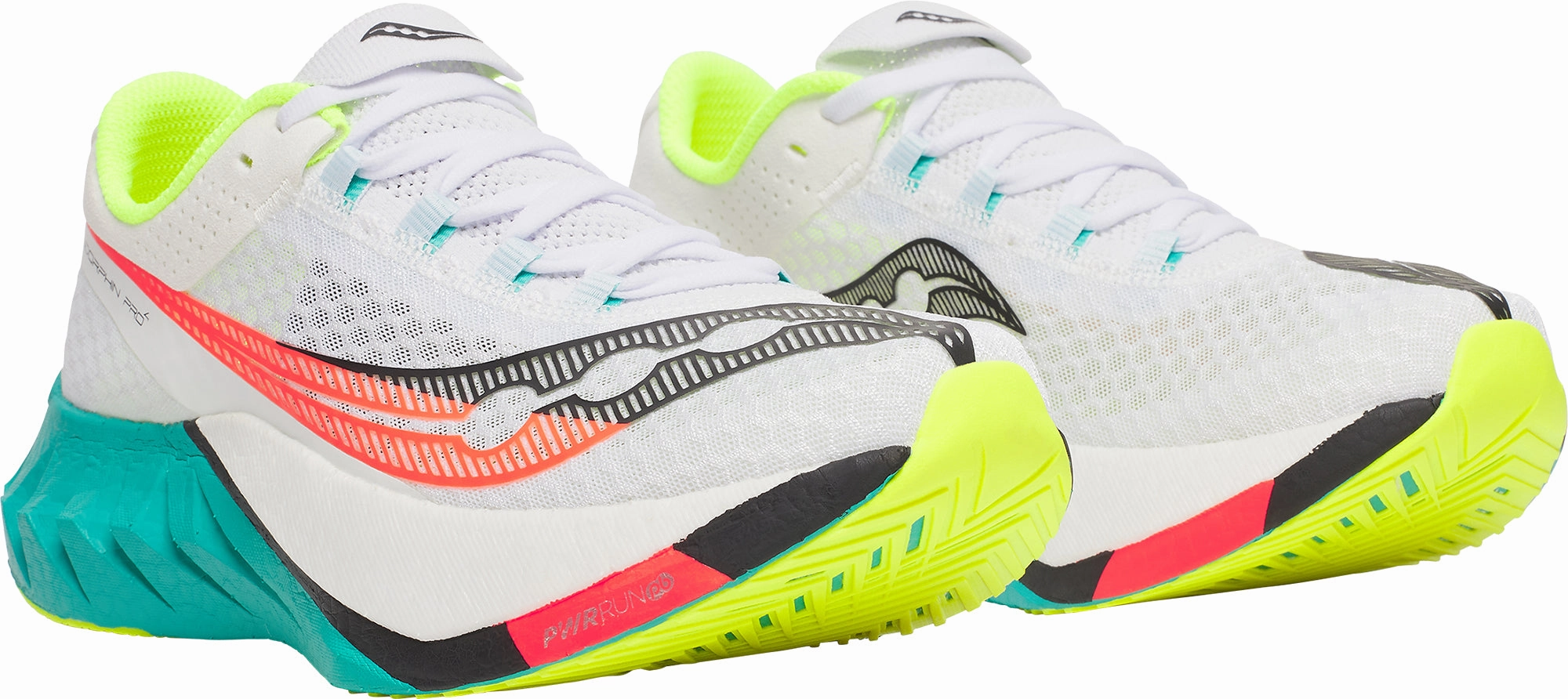 Saucony Endorphin Pro 4 Mens Running Shoes - White Fit Freedom Comfort Advantage