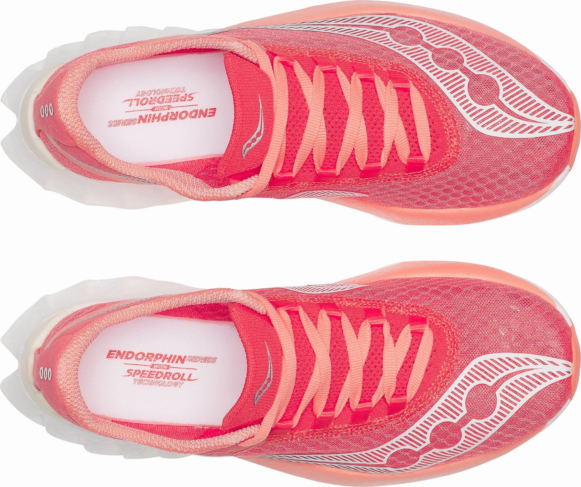 Saucony Endorphin Pro 4 Womens Running Shoes - Pink Flexible Groove Outsoles Workwear Look