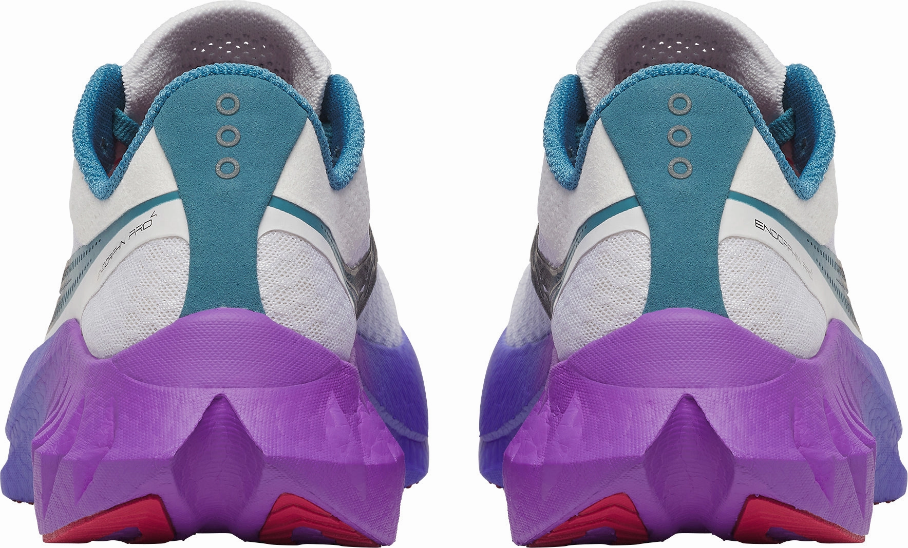 Impact Dispersal Sole Strength Saucony Endorphin Pro 4 Womens Running Shoes - White