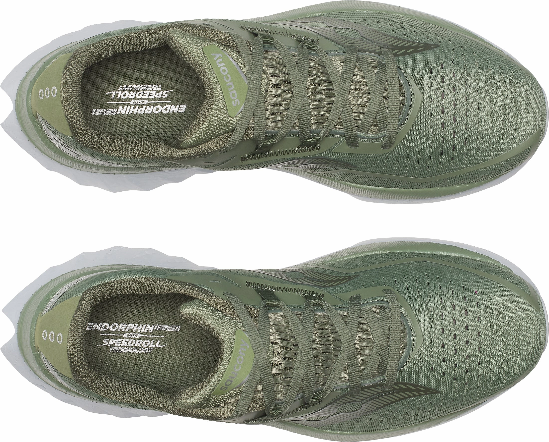 Maximum Support Saucony Endorphin Speed 4 Mens Running Shoes - Green
