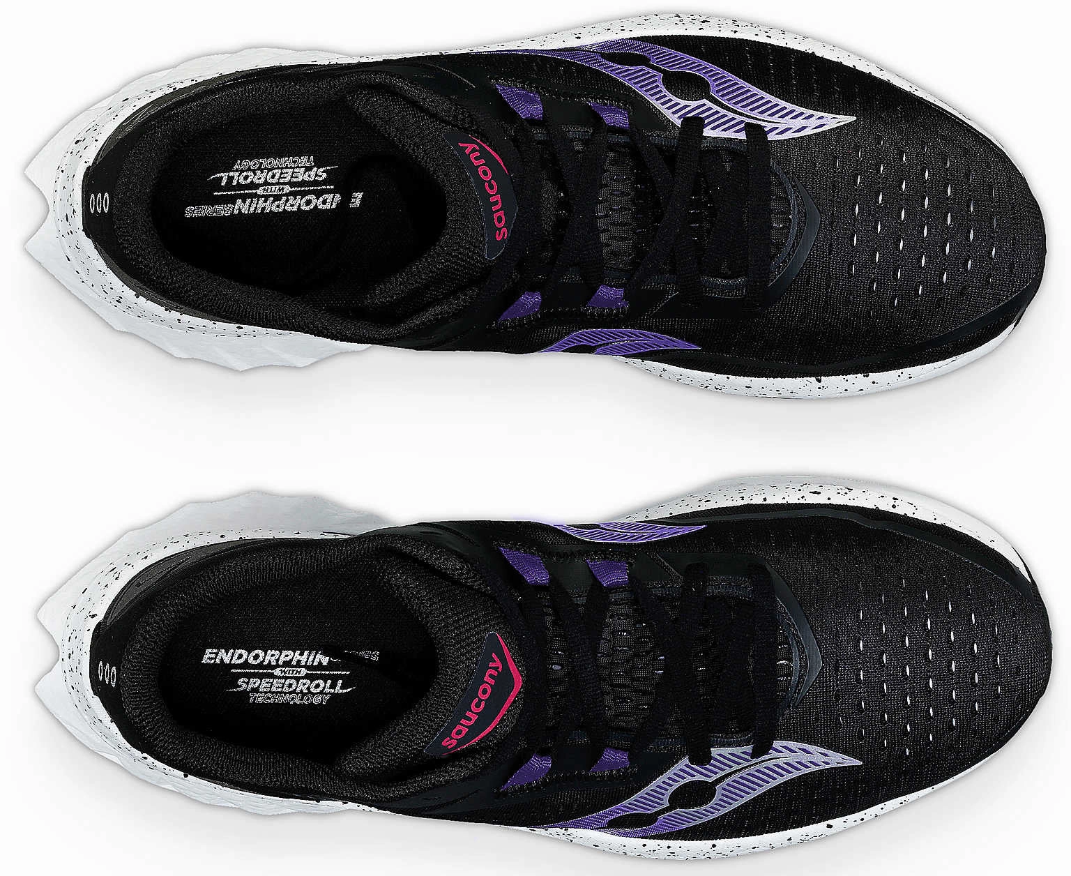 long lasting durability Saucony Endorphin Speed 4 Womens Running Shoes - Black