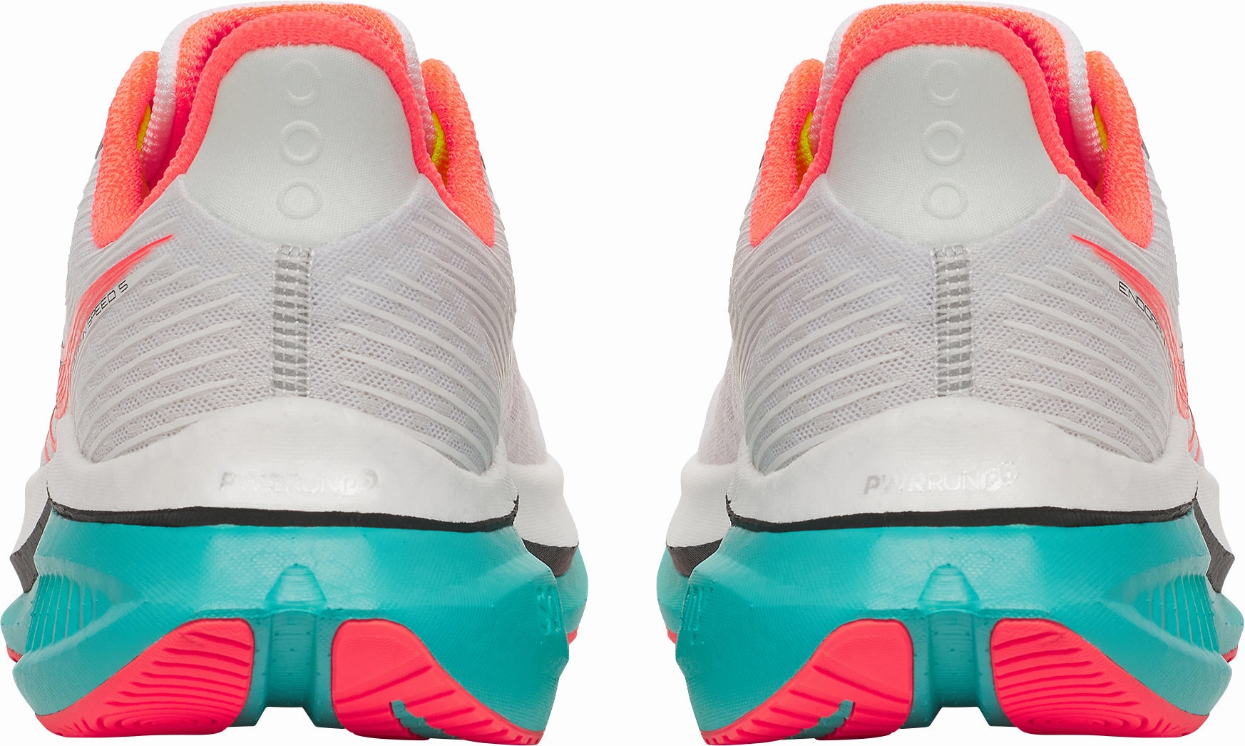 Reinforced Sides Saucony Endorphin Speed 5 Mens Running Shoes - White