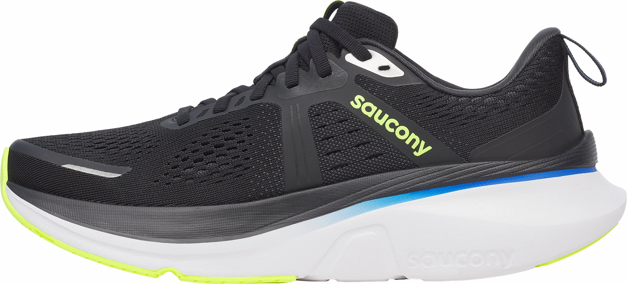 Saucony Guide 18 Mens Running Shoes - Black Static Dissipative