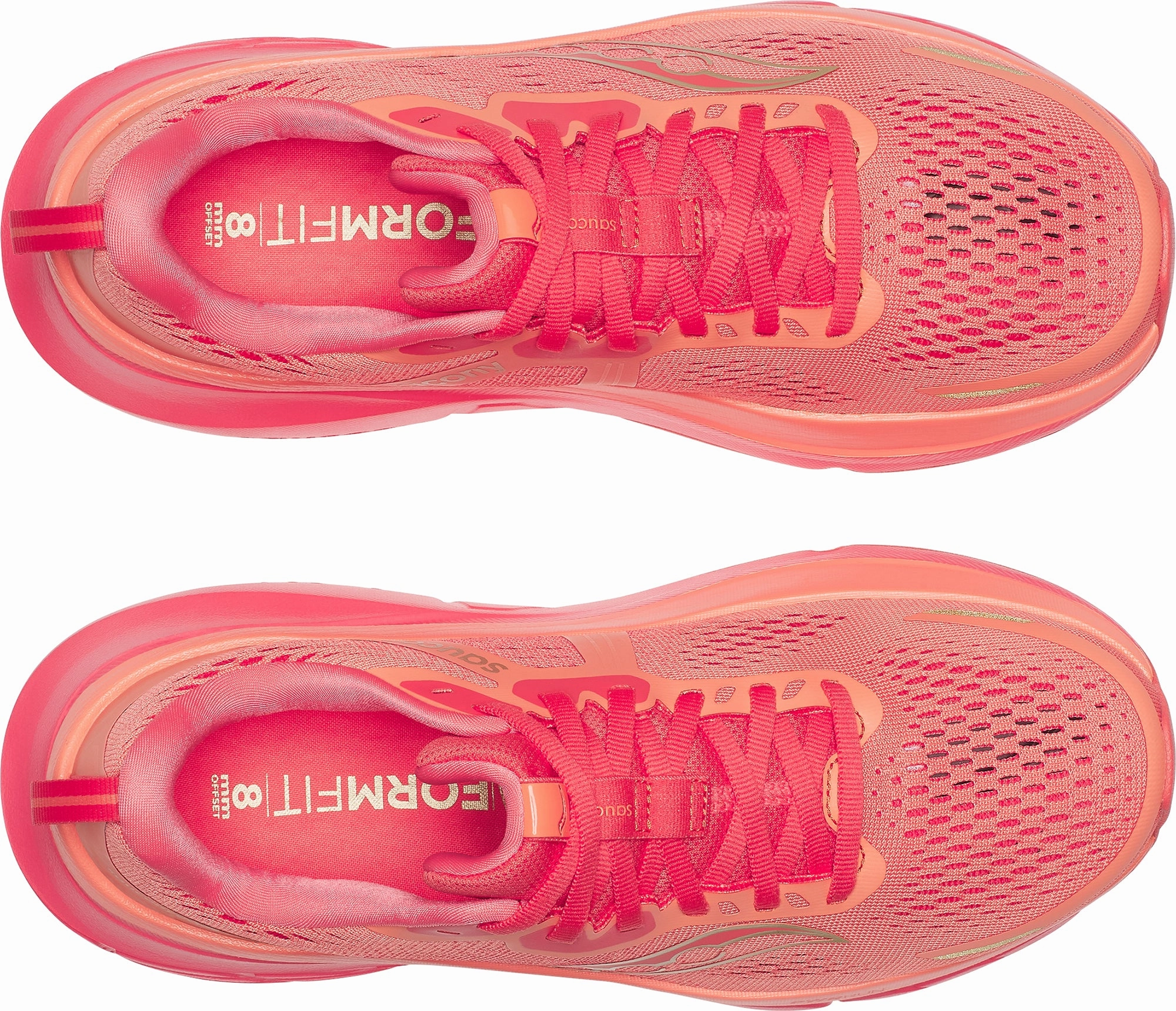 Impact Diffusion Design Saucony Guide 18 Womens Running Shoes - Pink