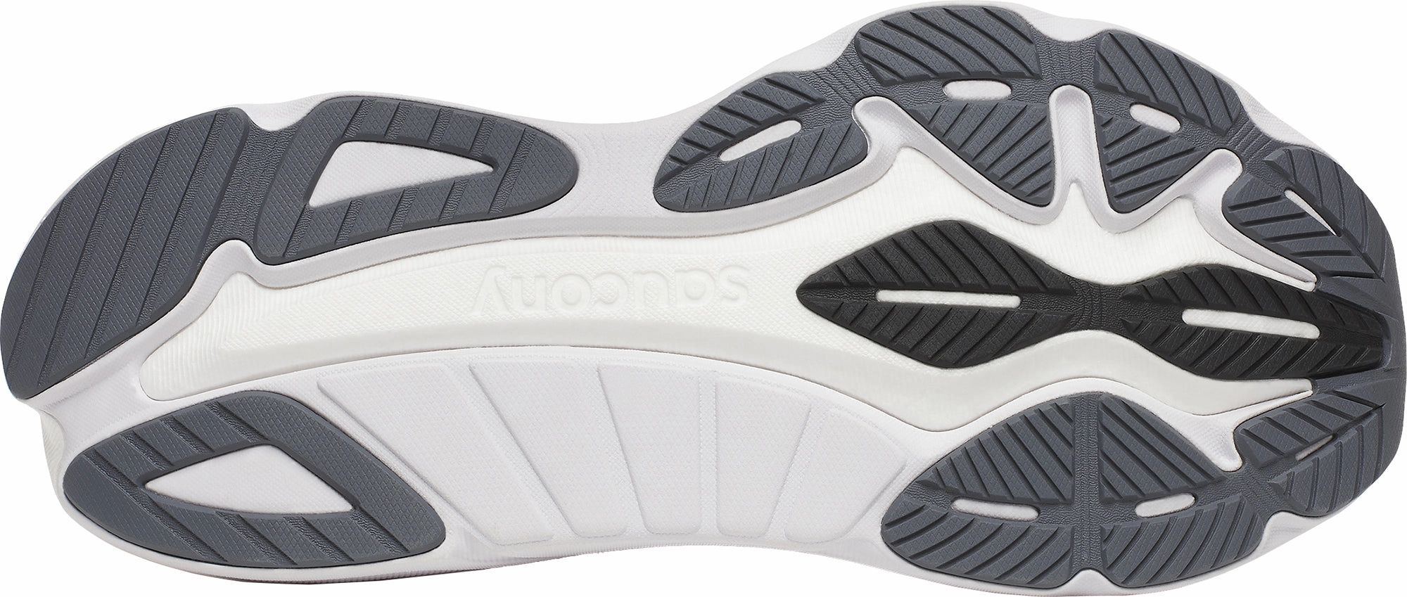 Saucony Hurricane 24 Mens Running Shoes - Black Smooth Step