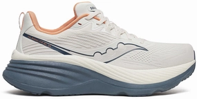 Stable Feel Saucony Hurricane 24 Mens Running Shoes - White