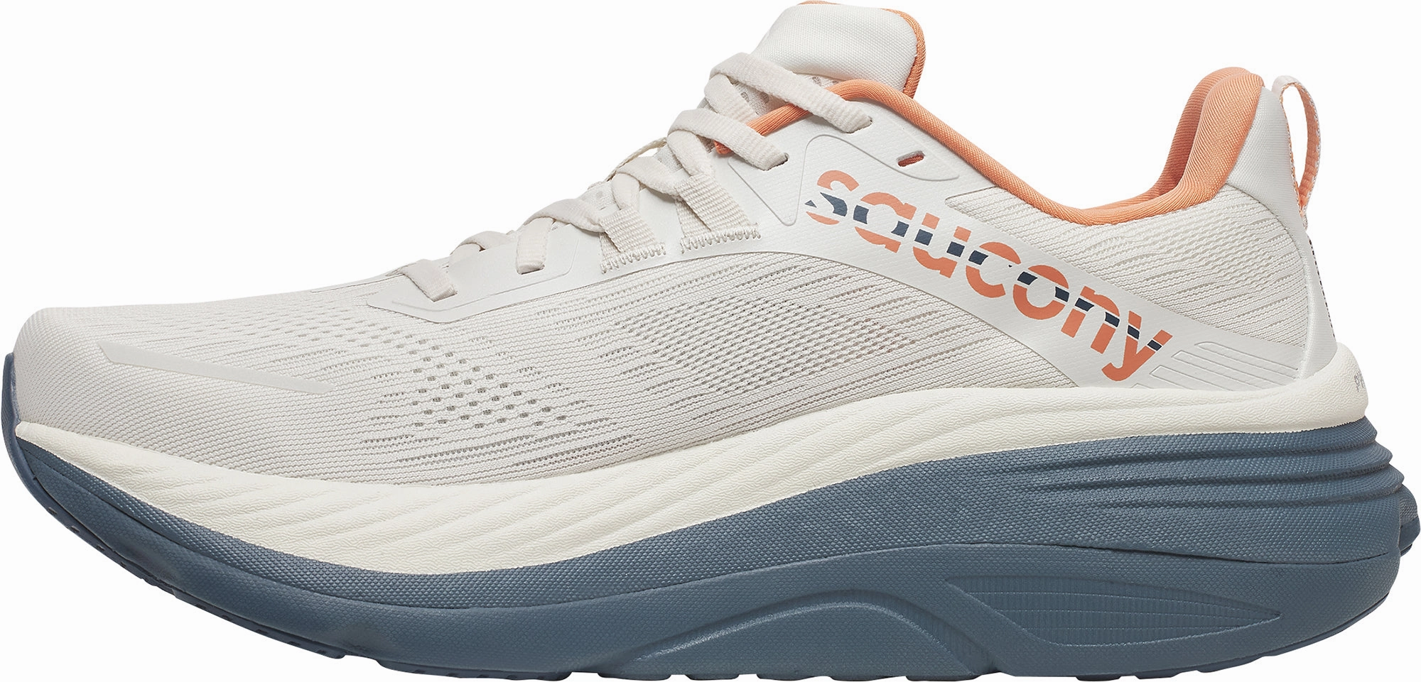 Saucony Hurricane 24 Mens Running Shoes - White Fashion Must-Have Long Commute