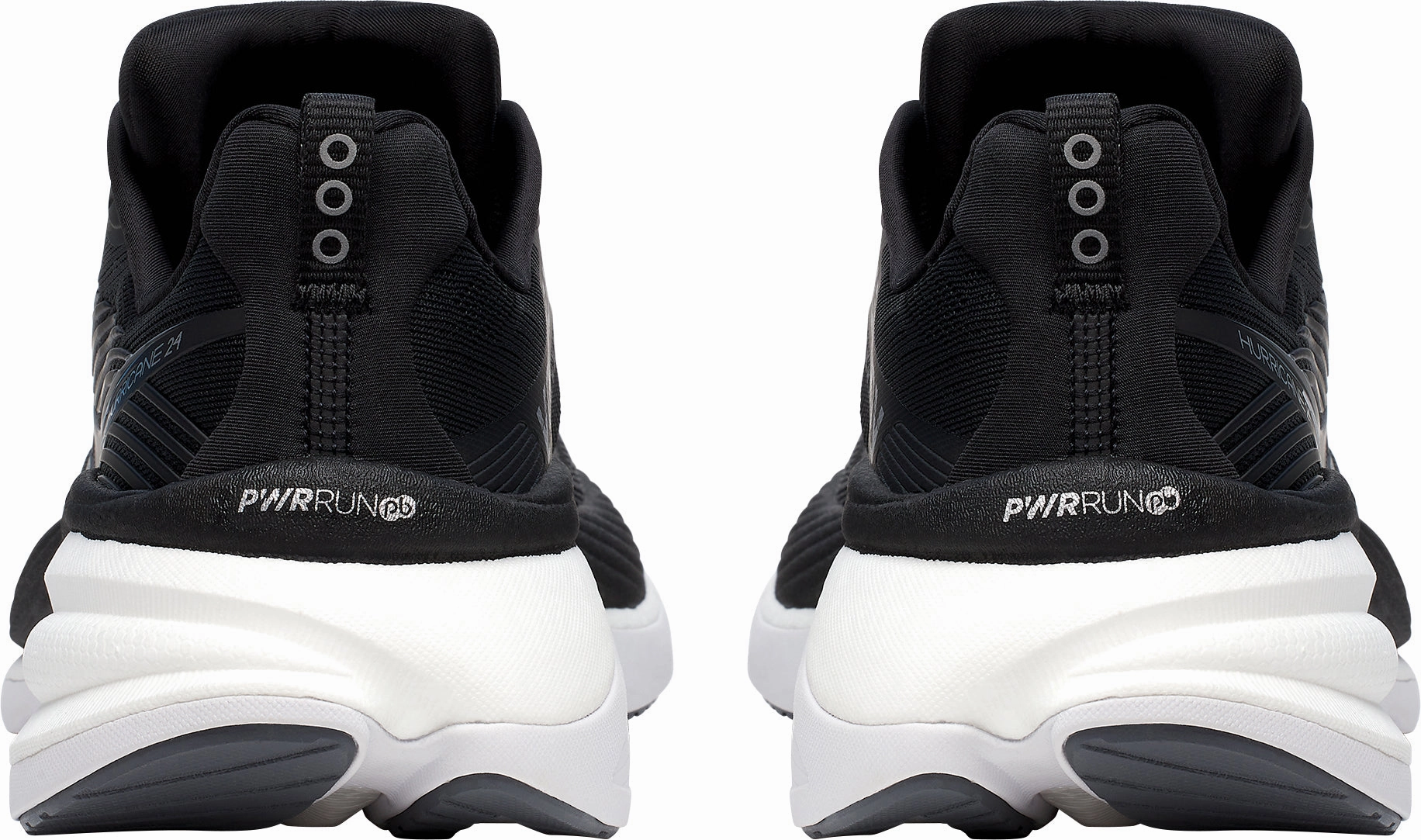 Saucony Hurricane 24 Womens Running Shoes - Black Anti Odor