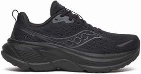 Saucony Hurricane 25 Womens Running Shoes - Black Rubber Tread High Cushion