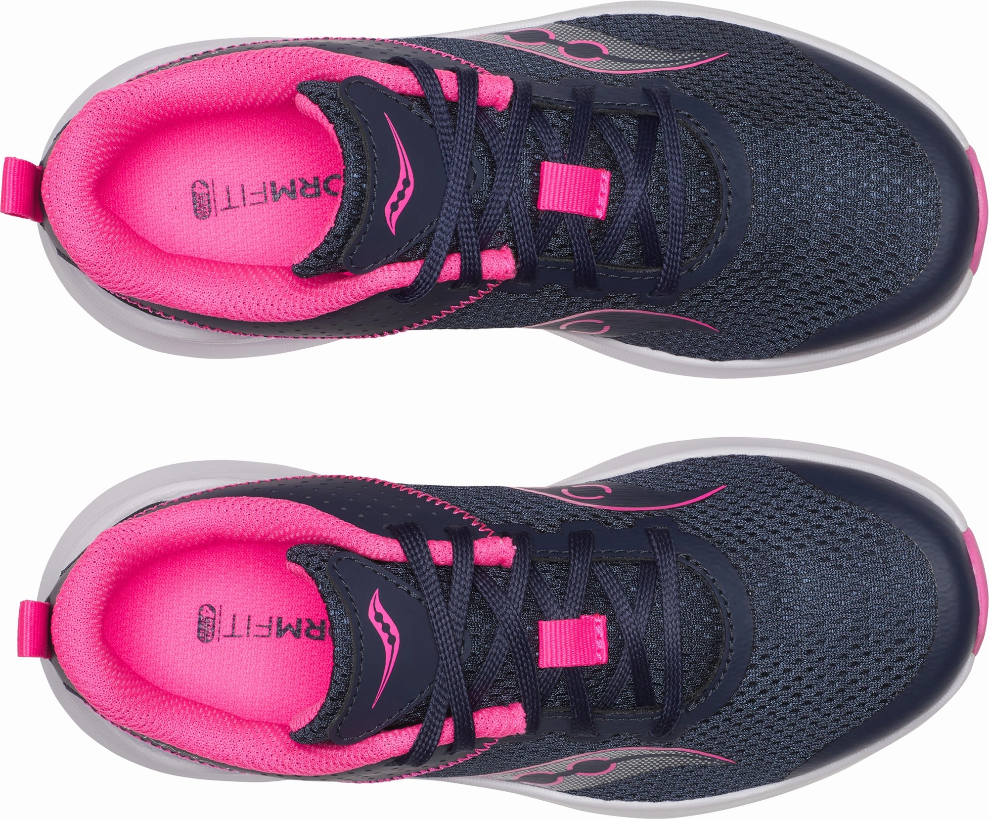 Athletic Purpose Cushion Base Saucony Kinvara 14 LTT Junior Running Shoes - Blue