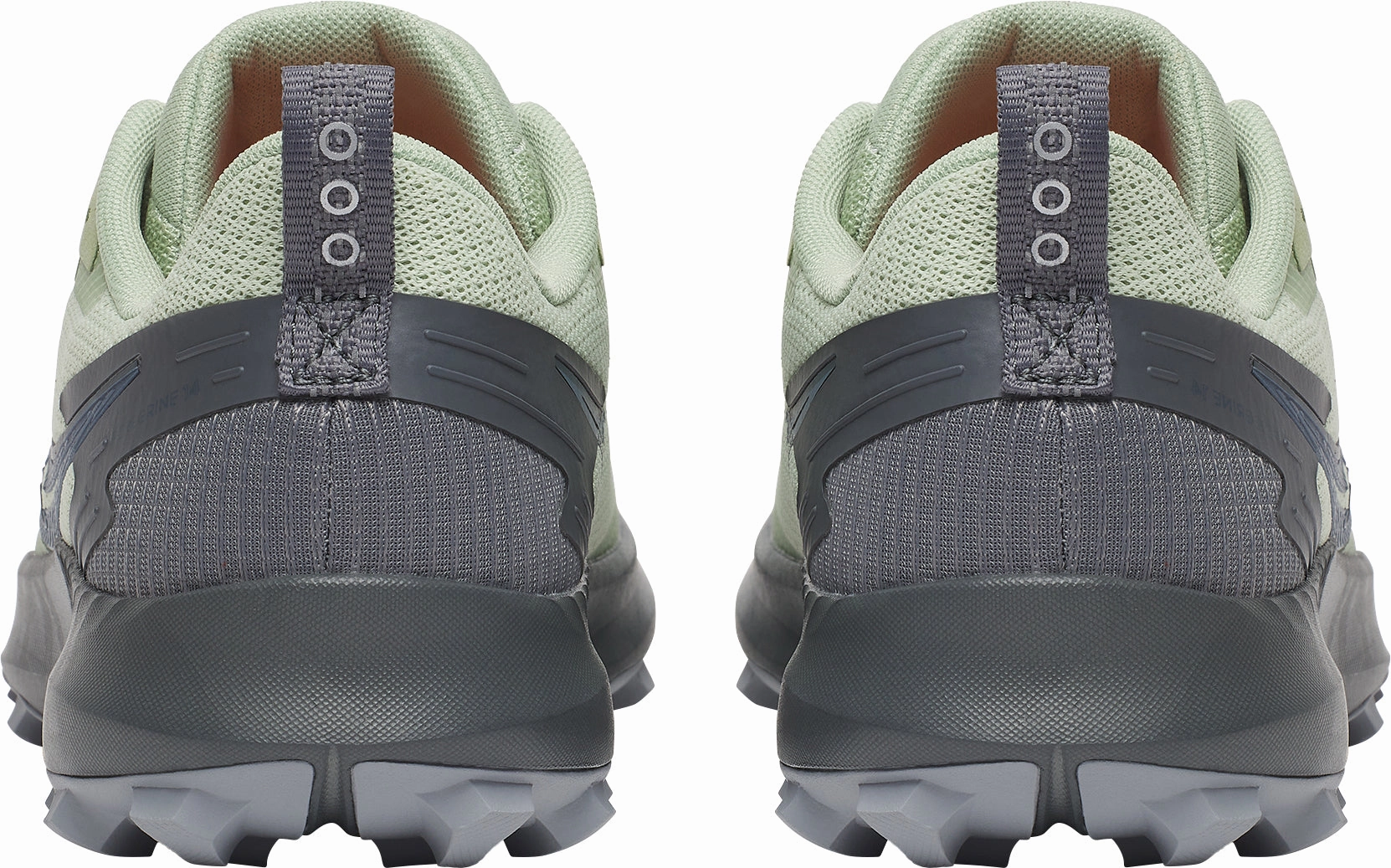 Saucony Peregrine 14 GORE-TEX Womens Trail Running Shoes - Green Padded Arch