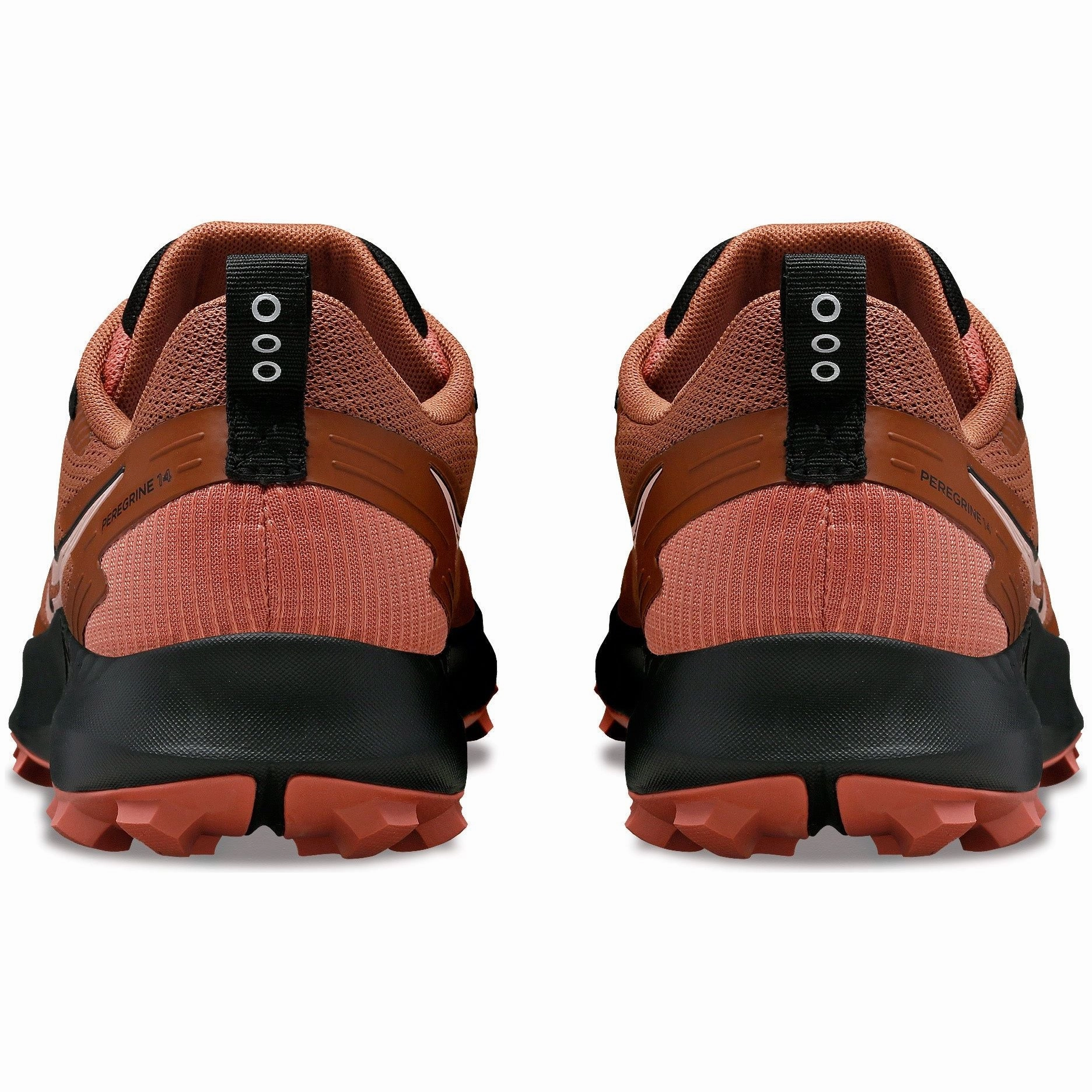 Saucony Peregrine 14 GORE-TEX Womens Trail Running Shoes - Red High Traction Grip Modern Frame