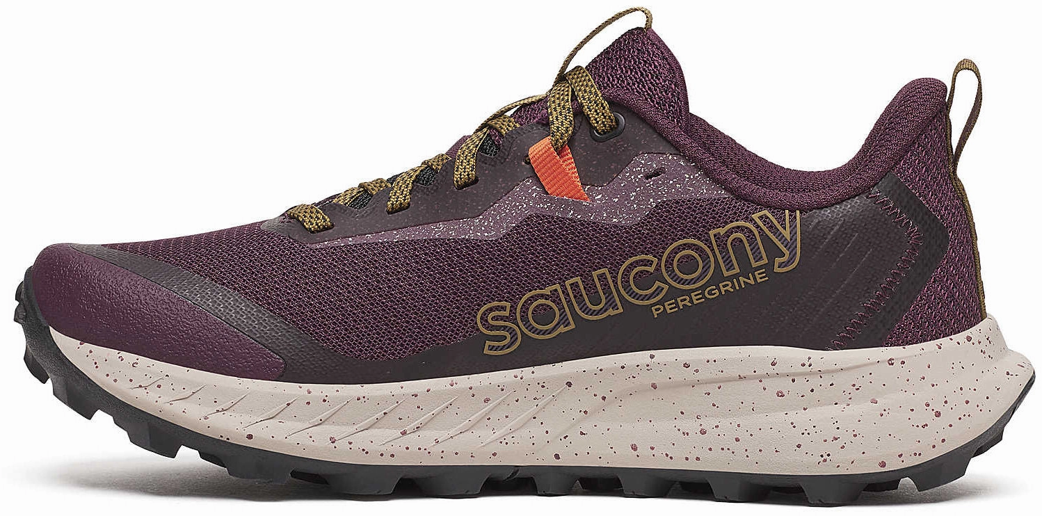 Energy Return System Saucony Peregrine 15 Womens Trail Running Shoes - Red