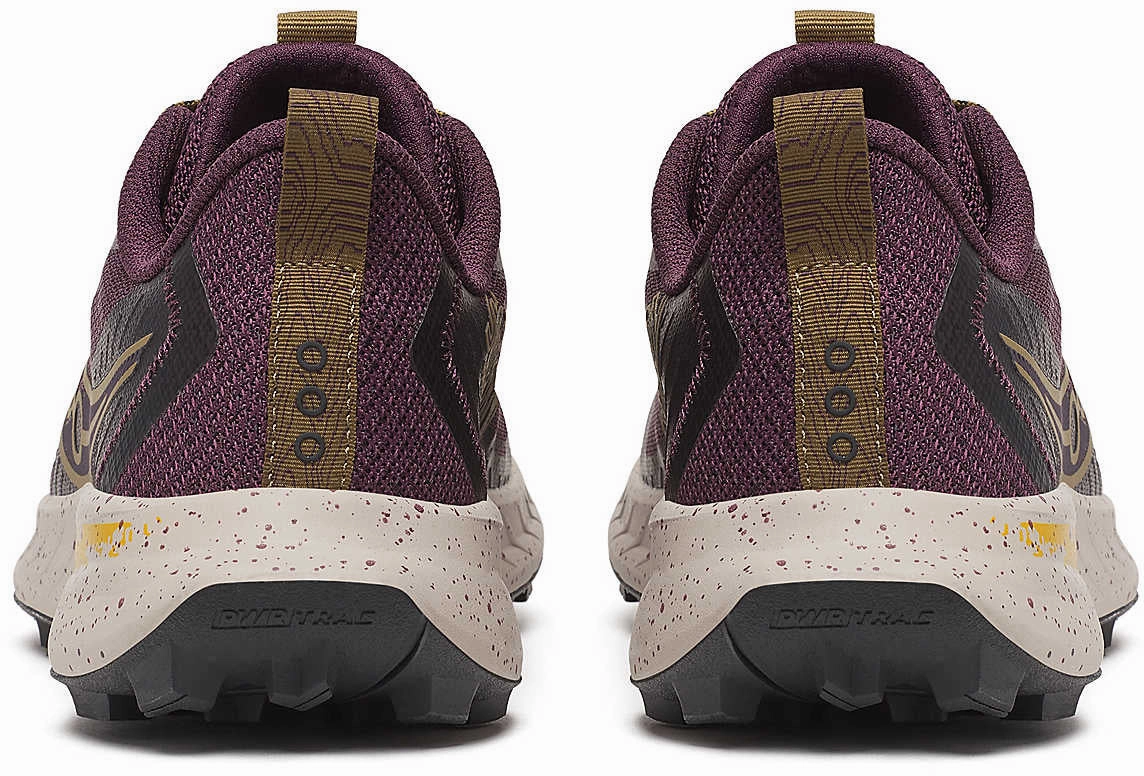 Saucony Peregrine 15 Womens Trail Running Shoes - Red Flex Comfort Eco Ease