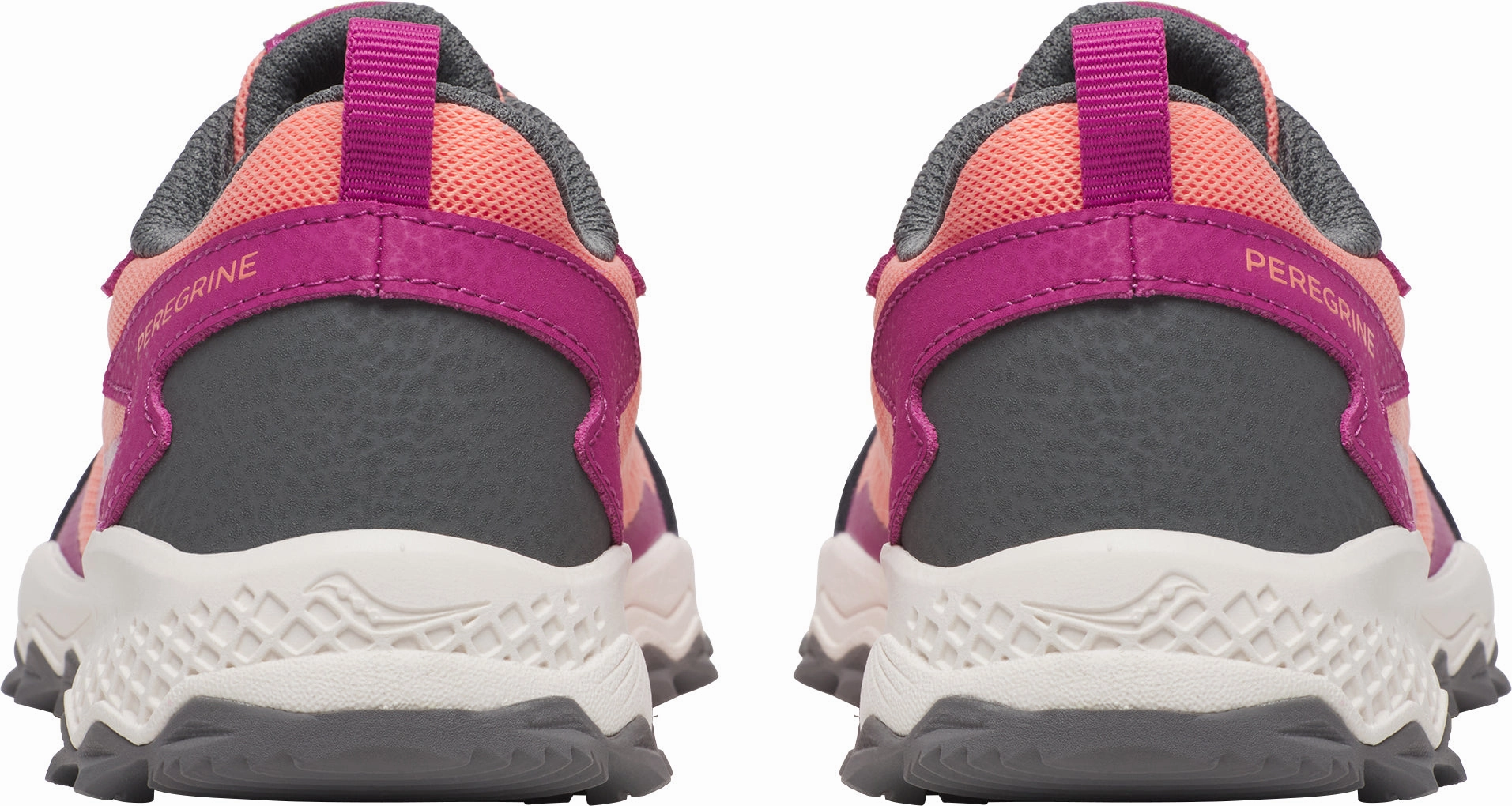 Saucony Peregrine KDZ Shield Junior Trail Running Shoes - Pink Abrasion Protection