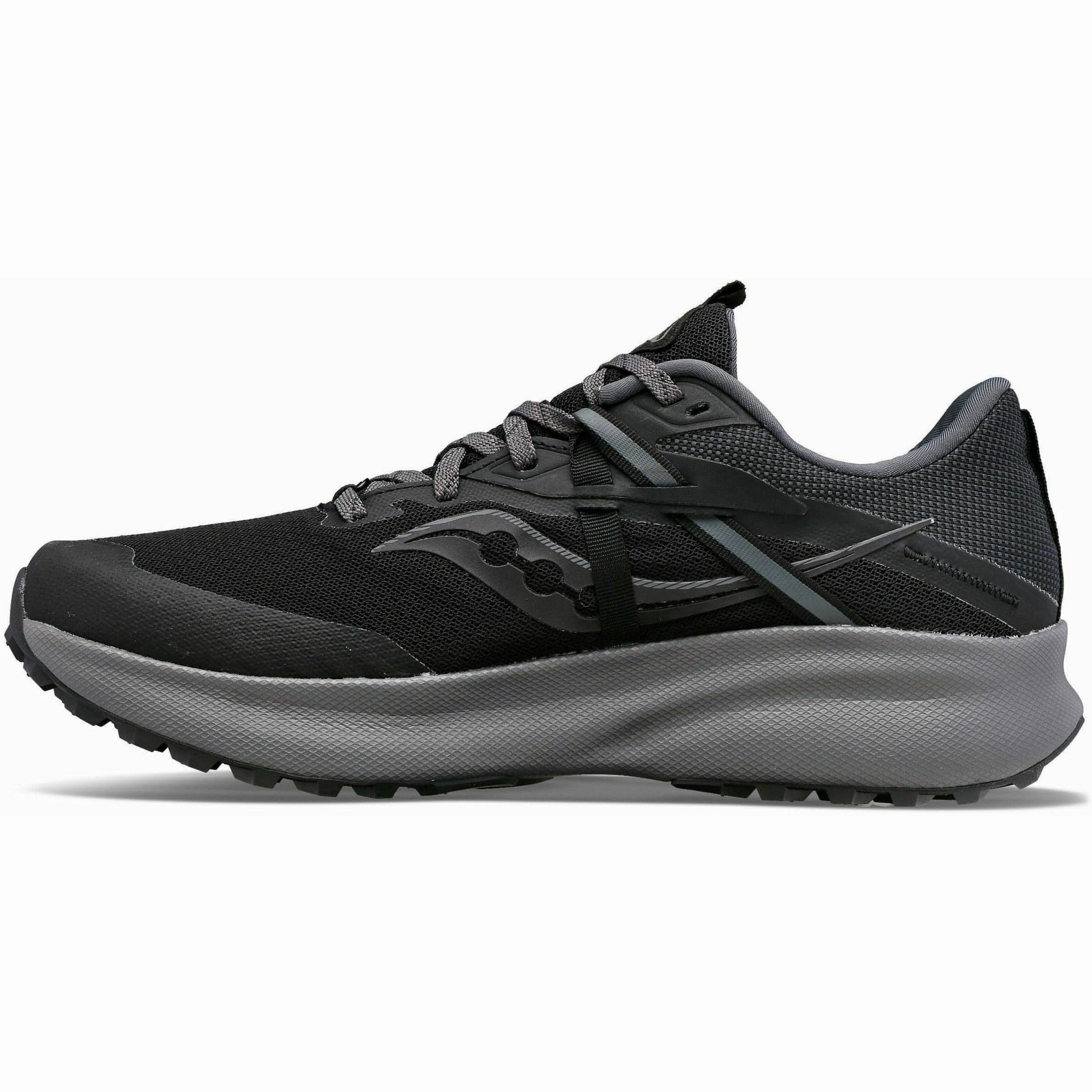 Saucony Ride 15 TR GORE-TEX Mens Trail Running Shoes - Black Dynamic Movement Cushioned Pace