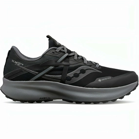 Saucony Ride 15 TR GORE-TEX Mens Trail Running Shoes - Black Versatile Design sock liner