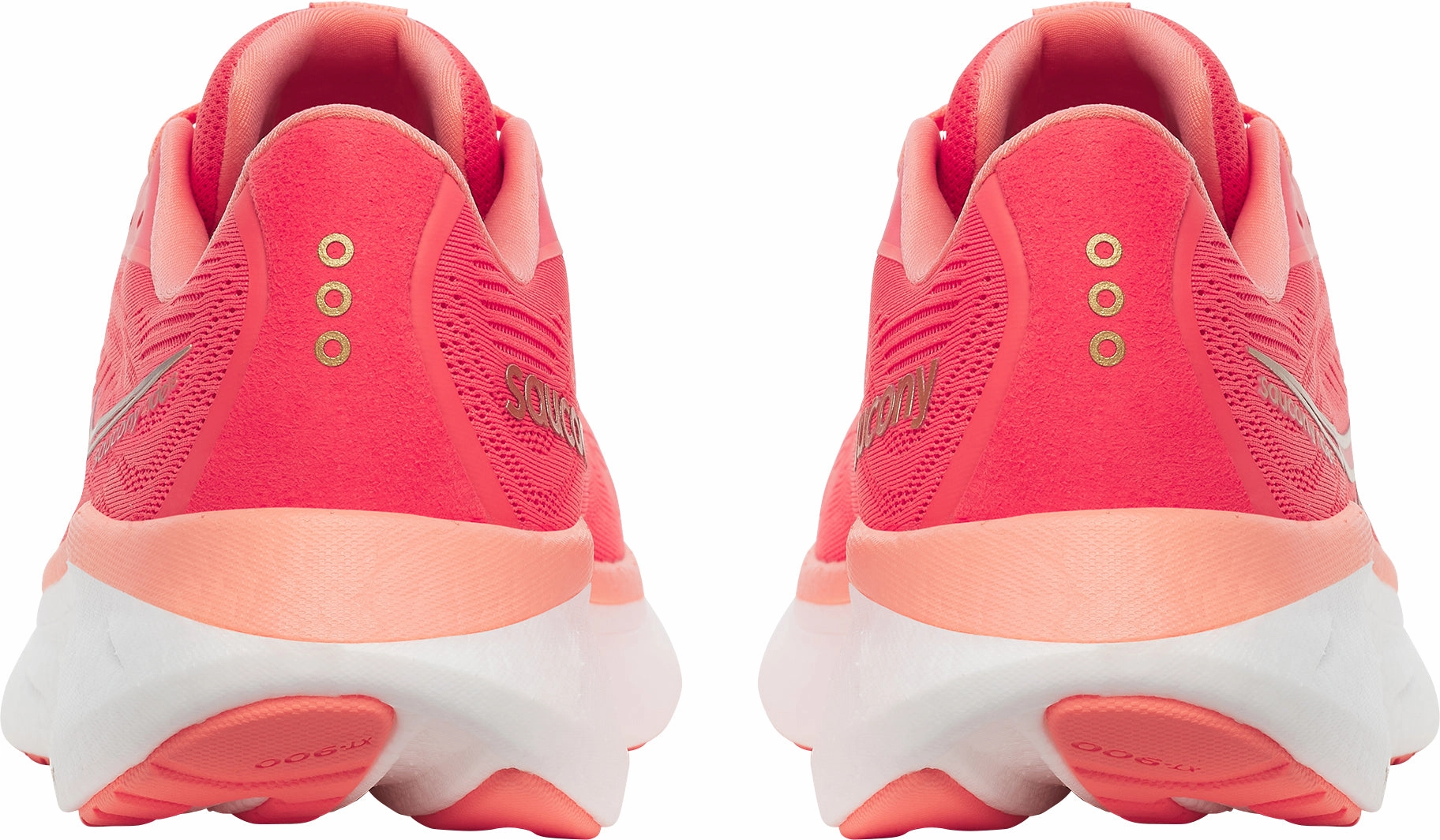 Saucony Ride 18 Womens Running Shoes - Pink Abrasion Resistant Materials Tensile Strength Weave