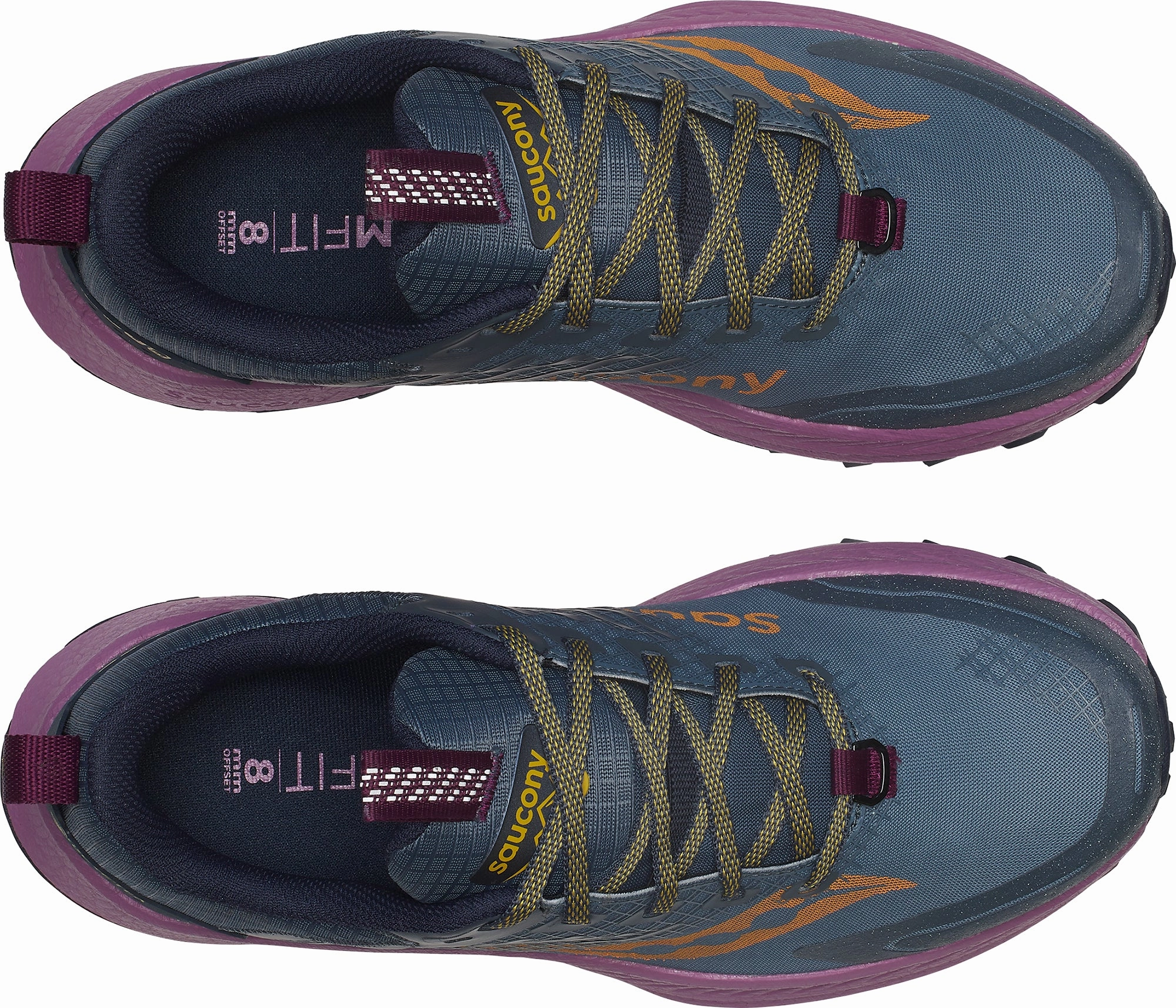 Saucony Ride TR2 GORE-TEX Womens Trail Running Shoes - Blue Unisex Fit Smart Lifestyle