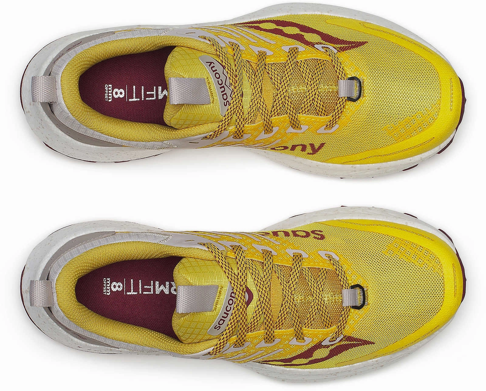 Saucony Ride TR2 Womens Trail Running Shoes - Yellow Neutral Use