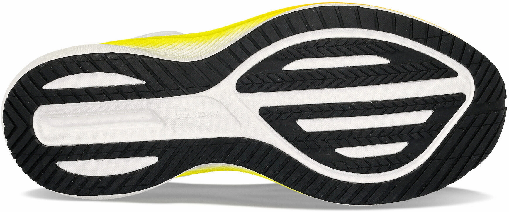 Saucony Surge 3 Mens Running Shoes - White Foot alignment Sidewalk Ready