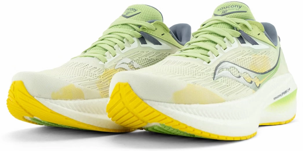 Cross Training Optimized Reflective Detailing Saucony Triumph 21 Womens Running Shoes - White