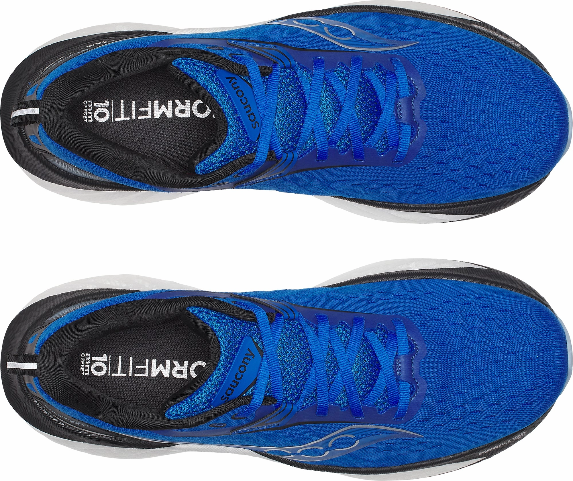 Saucony Triumph 22 Mens Running Shoes - Black Water   Repellent Peak Performance