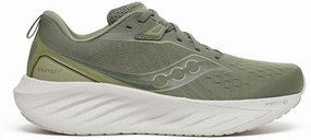 Saucony Triumph 22 Mens Running Shoes - Green Breath Walk