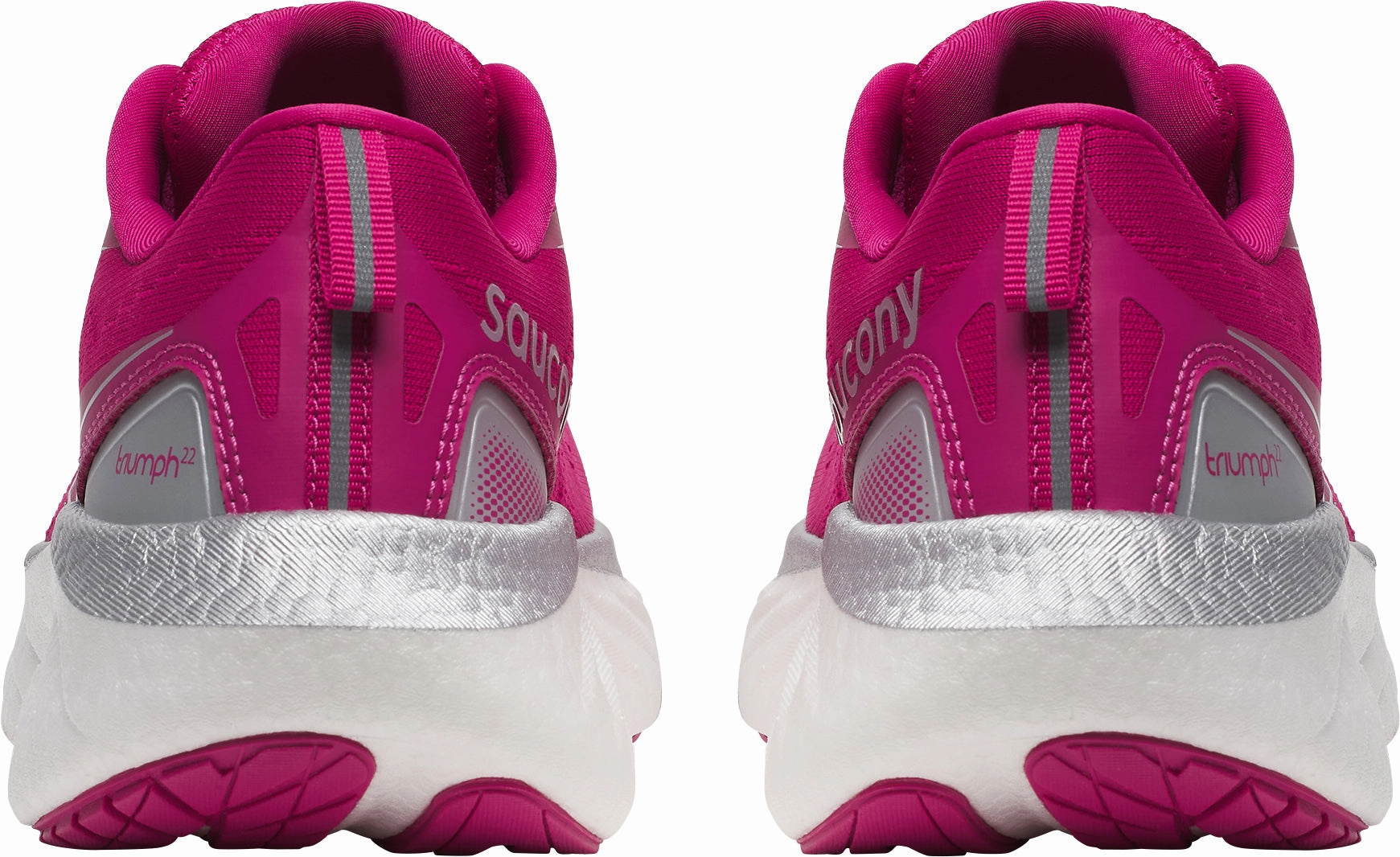 High Rebound Insoles Saucony Triumph 22 Womens Running Shoes - Pink