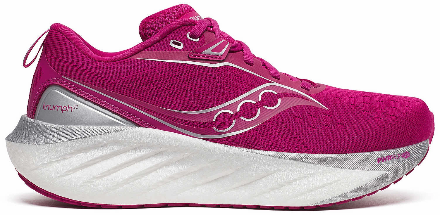 Total Comfort ModernDesign Saucony Triumph 22 Womens Running Shoes - Pink