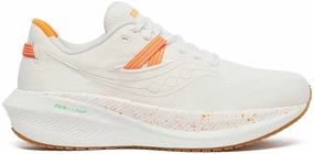 Saucony Triumph RFG Womens Running Shoes - White Soft Balance