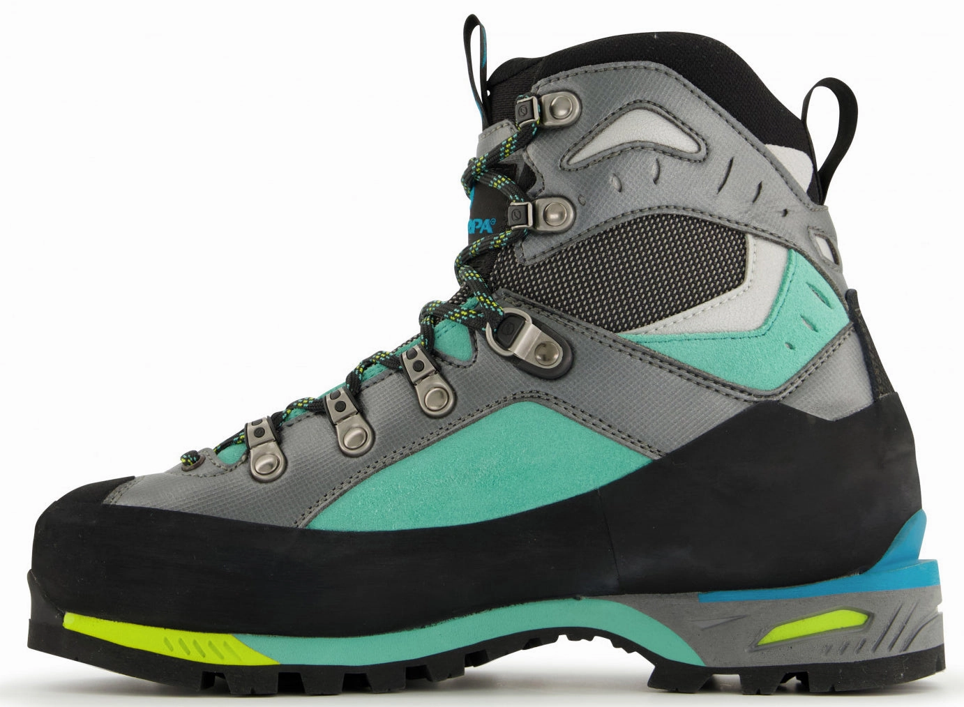 Scarpa Triolet GORE-TEX Womens Walking Boots - Green Durable Walking Boots Outdoor Day