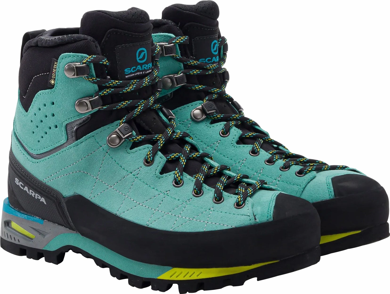 Scarpa Zodiac Tech GORE-TEX Womens Walking Boots - Green Heavy Cushion