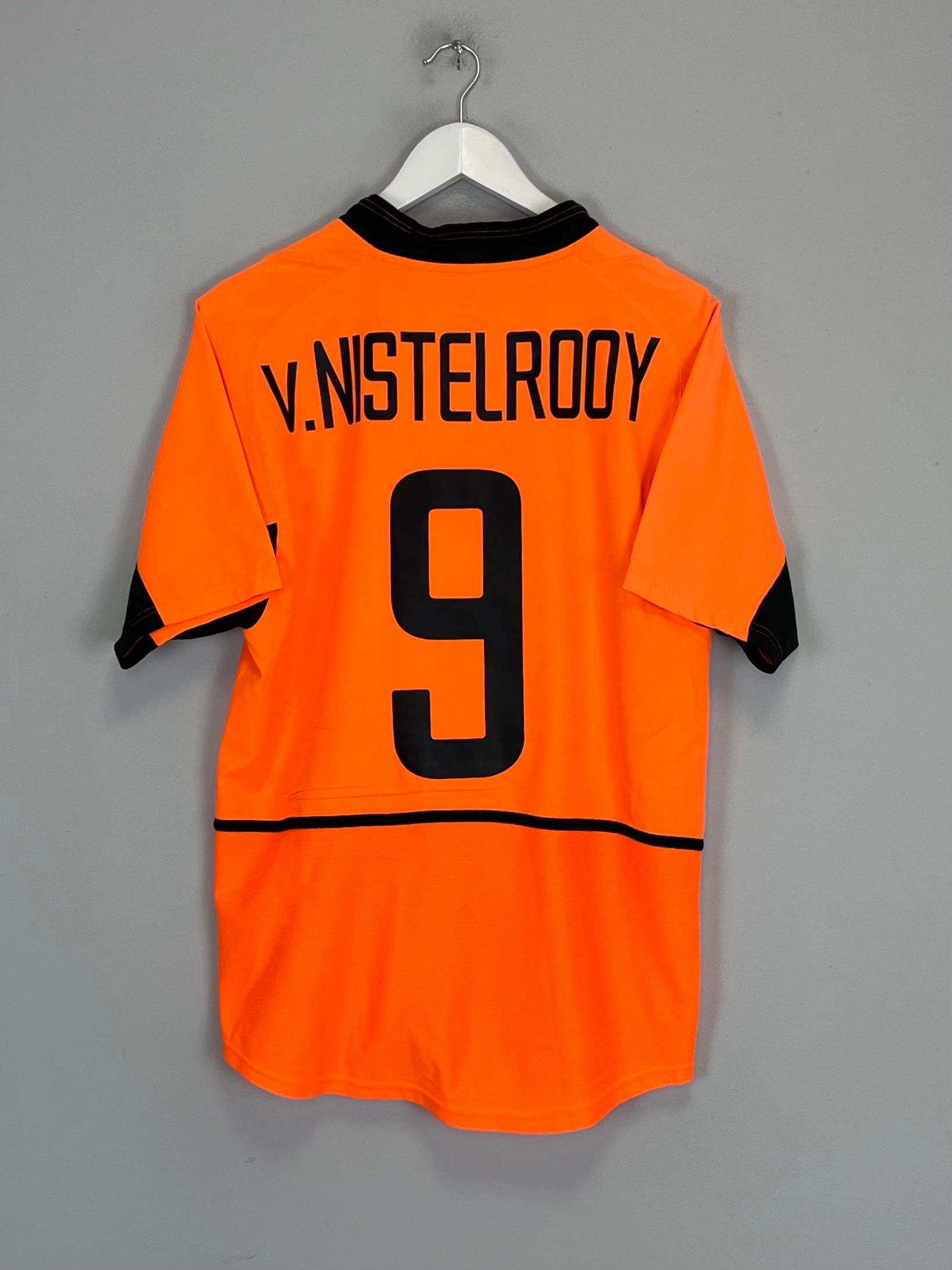 Active Edge 2002/04 NETHERLANDS V.NISTELROOY #9 HOME SHIRT (S) NIKE