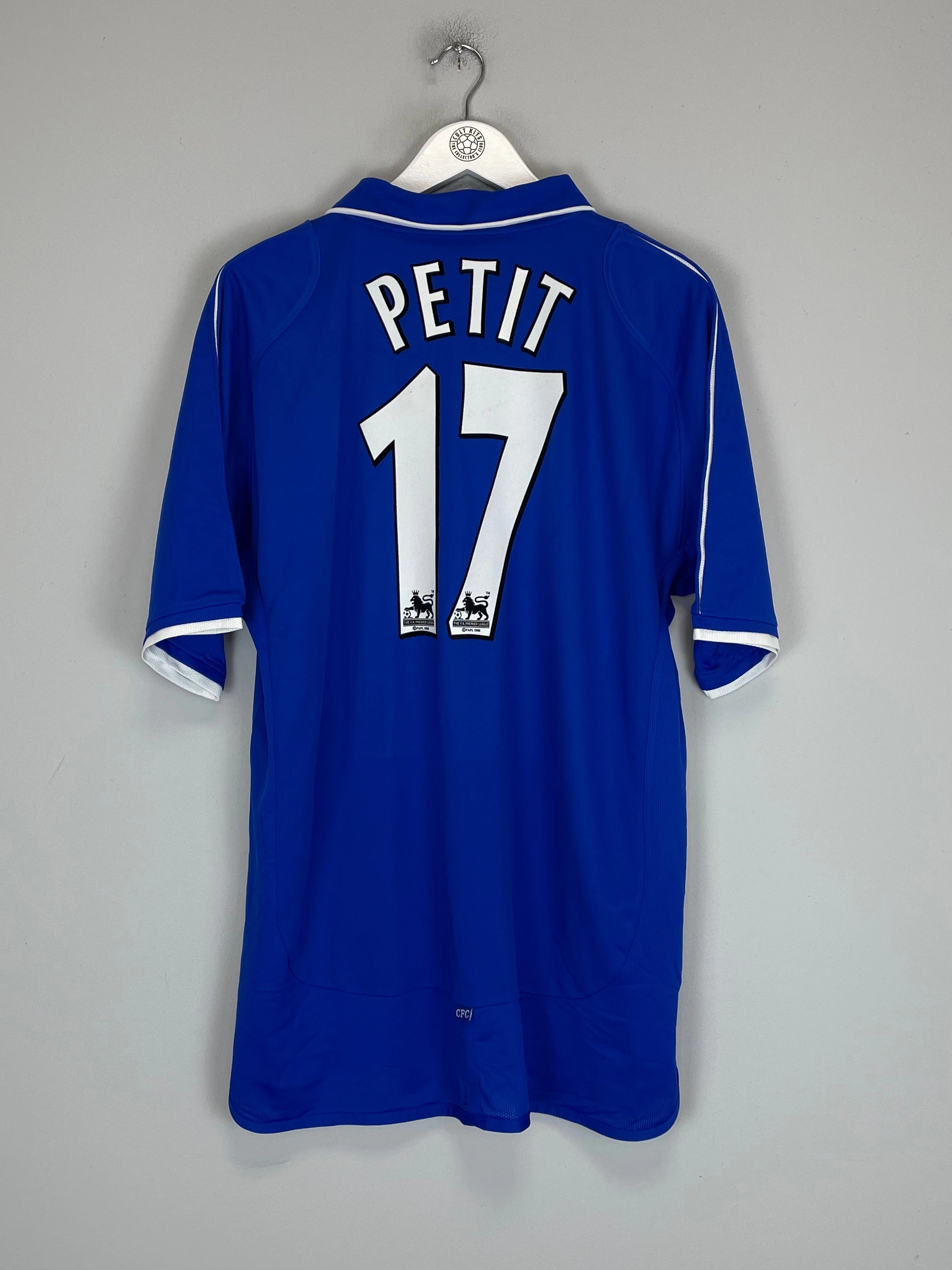 Energy Boost Garment Dyed Colorfastness 2001/03 CHELSEA PETIT #17 HOME SHIRT (XL) UMBRO